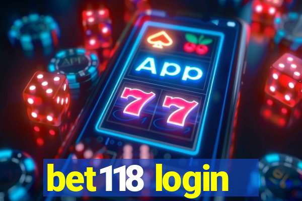 bet118 login